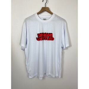 Designs Untitled Los Angeles White Graphic Tee Size L NWT